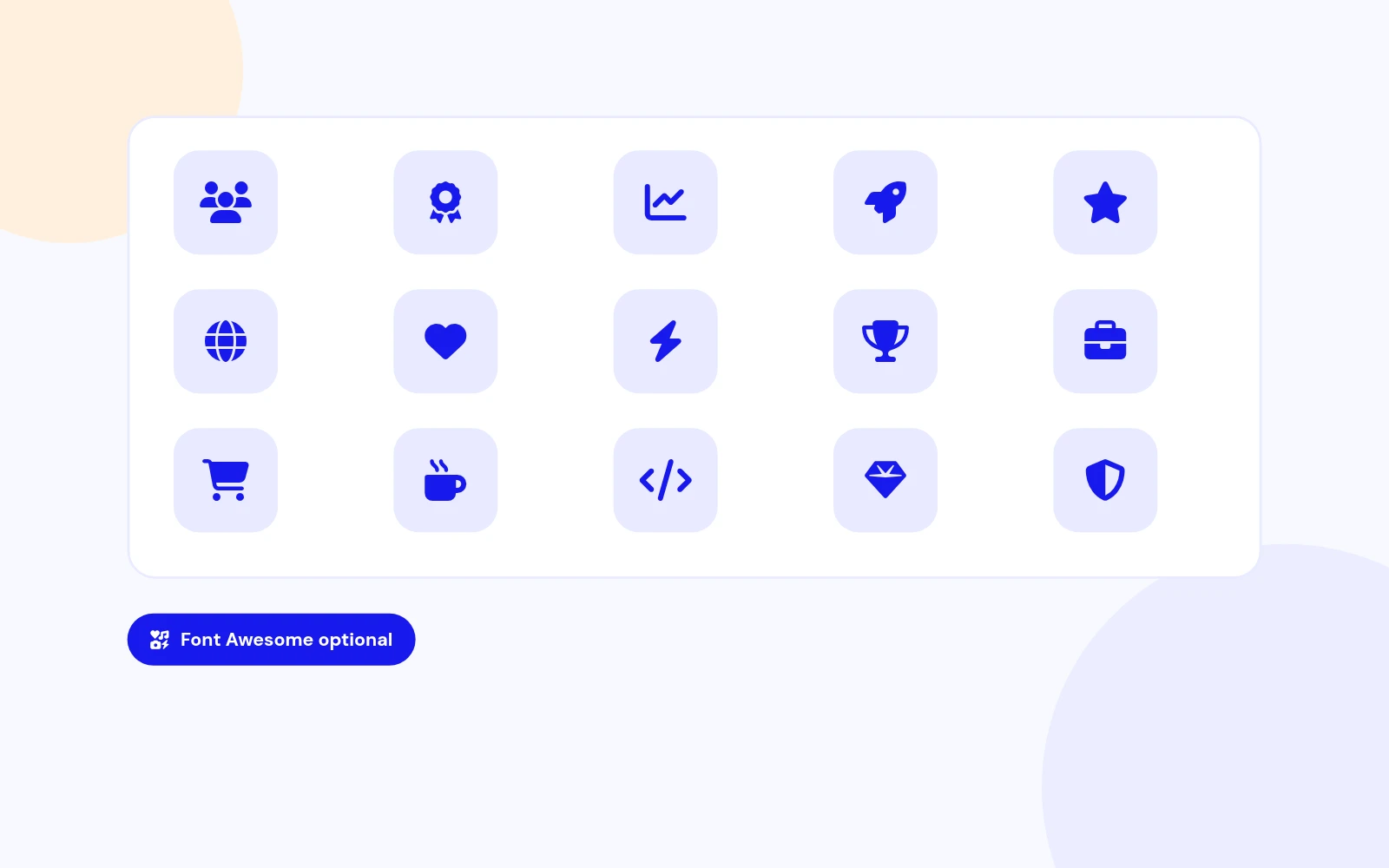 Icons Included