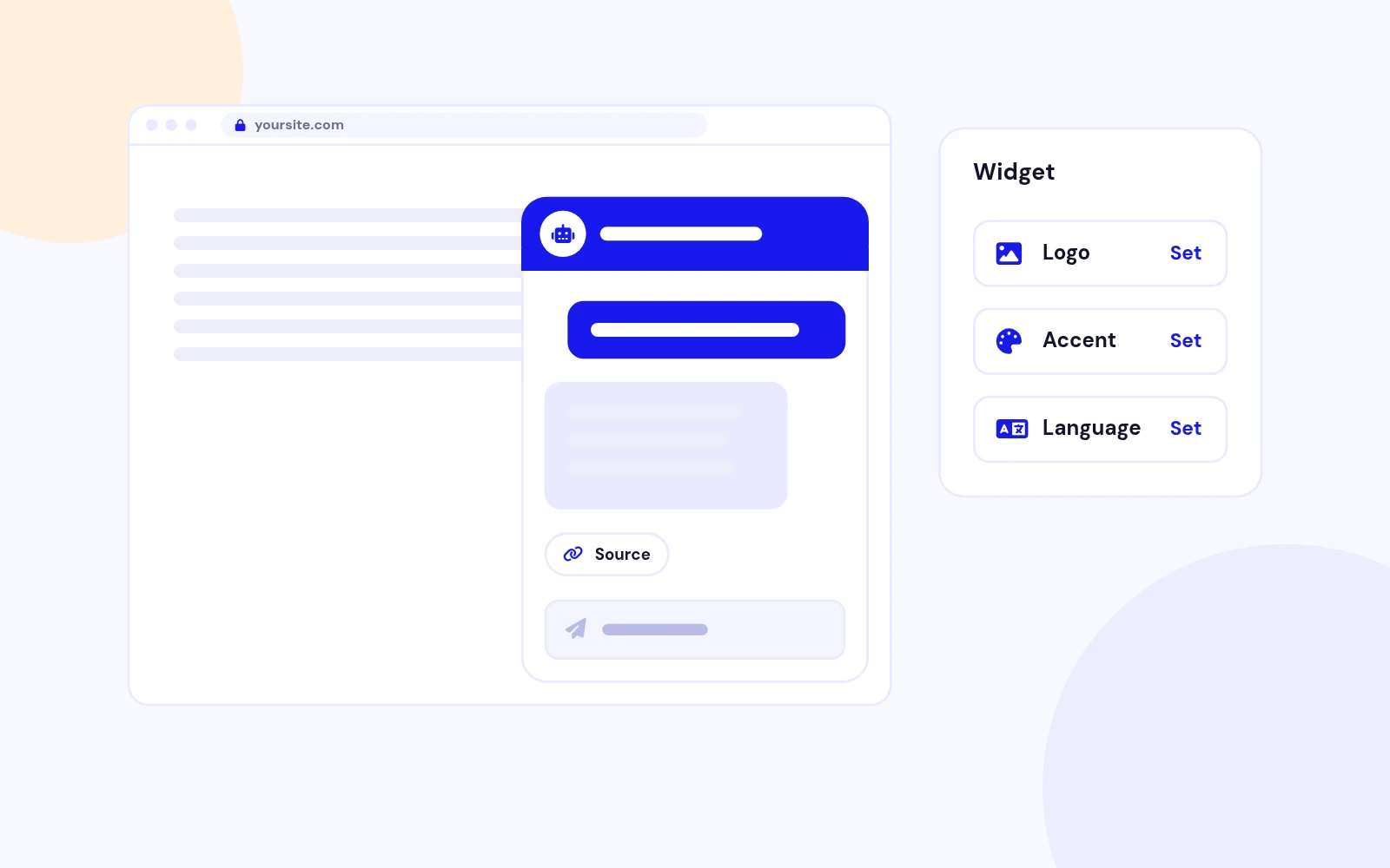 One Simple Chat Widget
