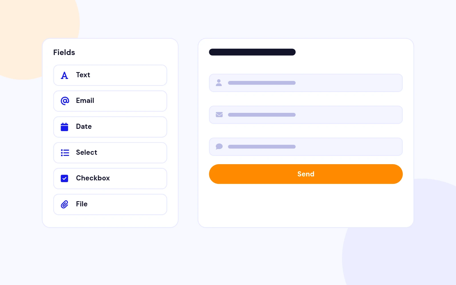 Build Any Form With 25 Field Types
