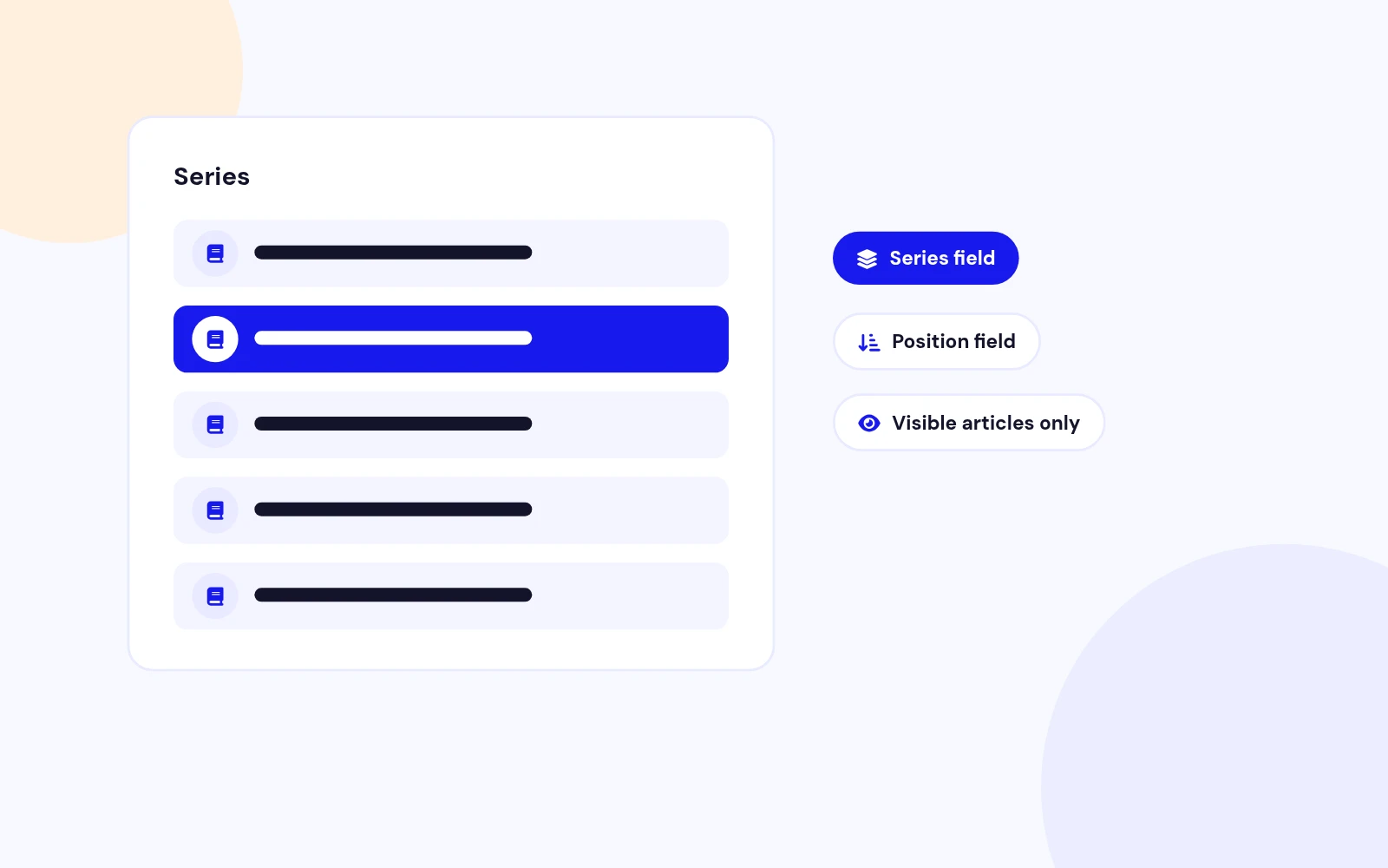 Turn Articles Into a Real Series