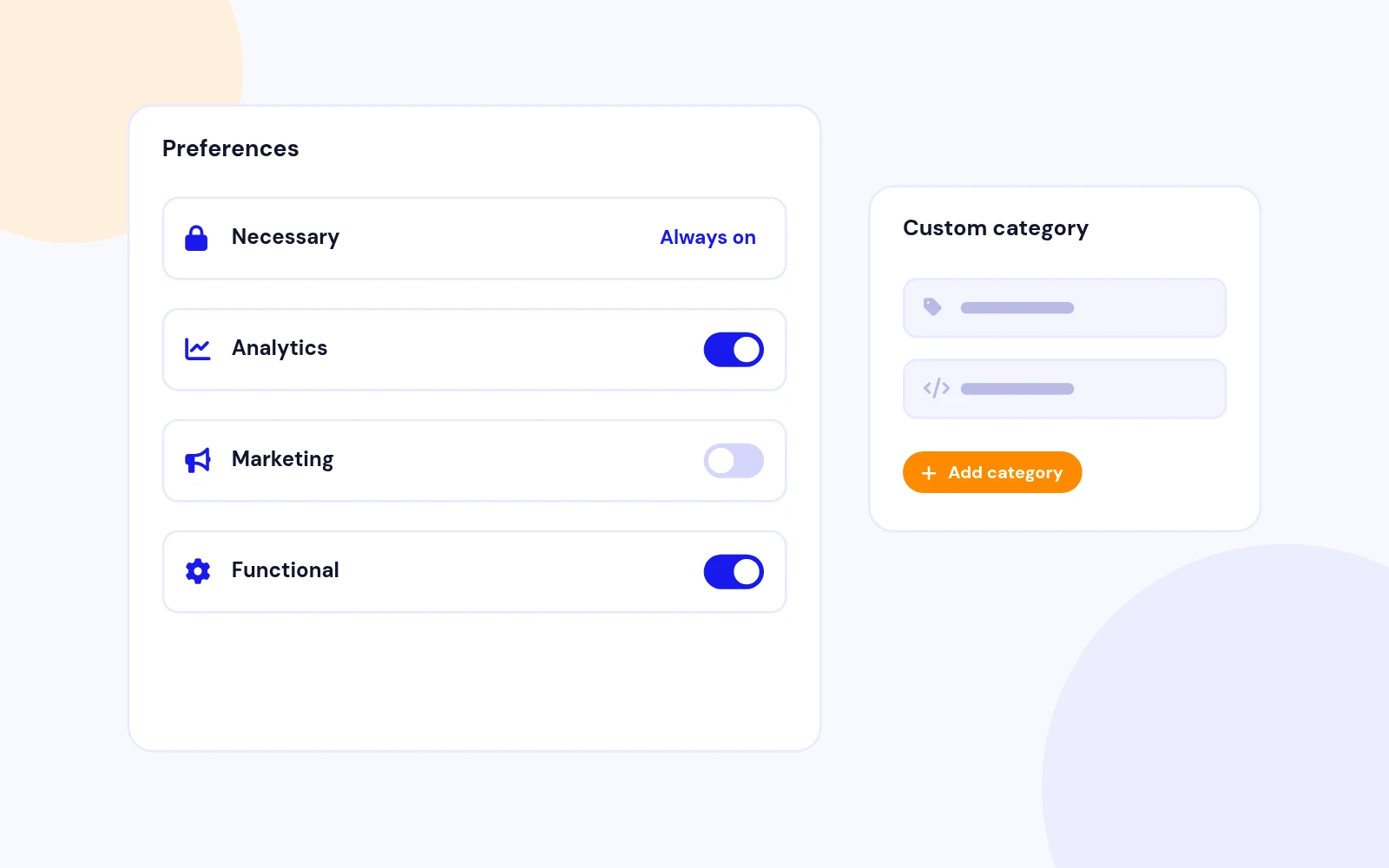 Let Visitors Choose by Category