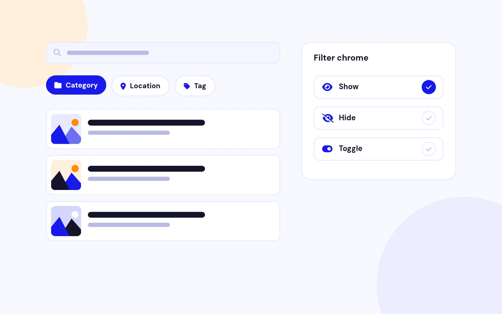 Filters That Stay Useful