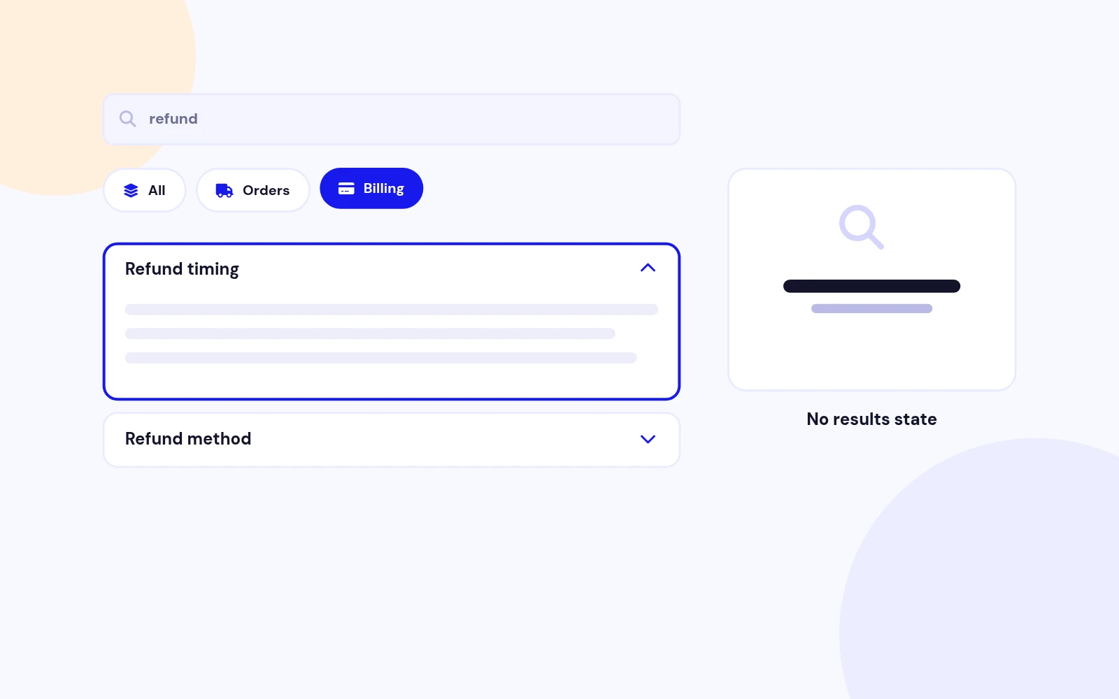 Search & Categories