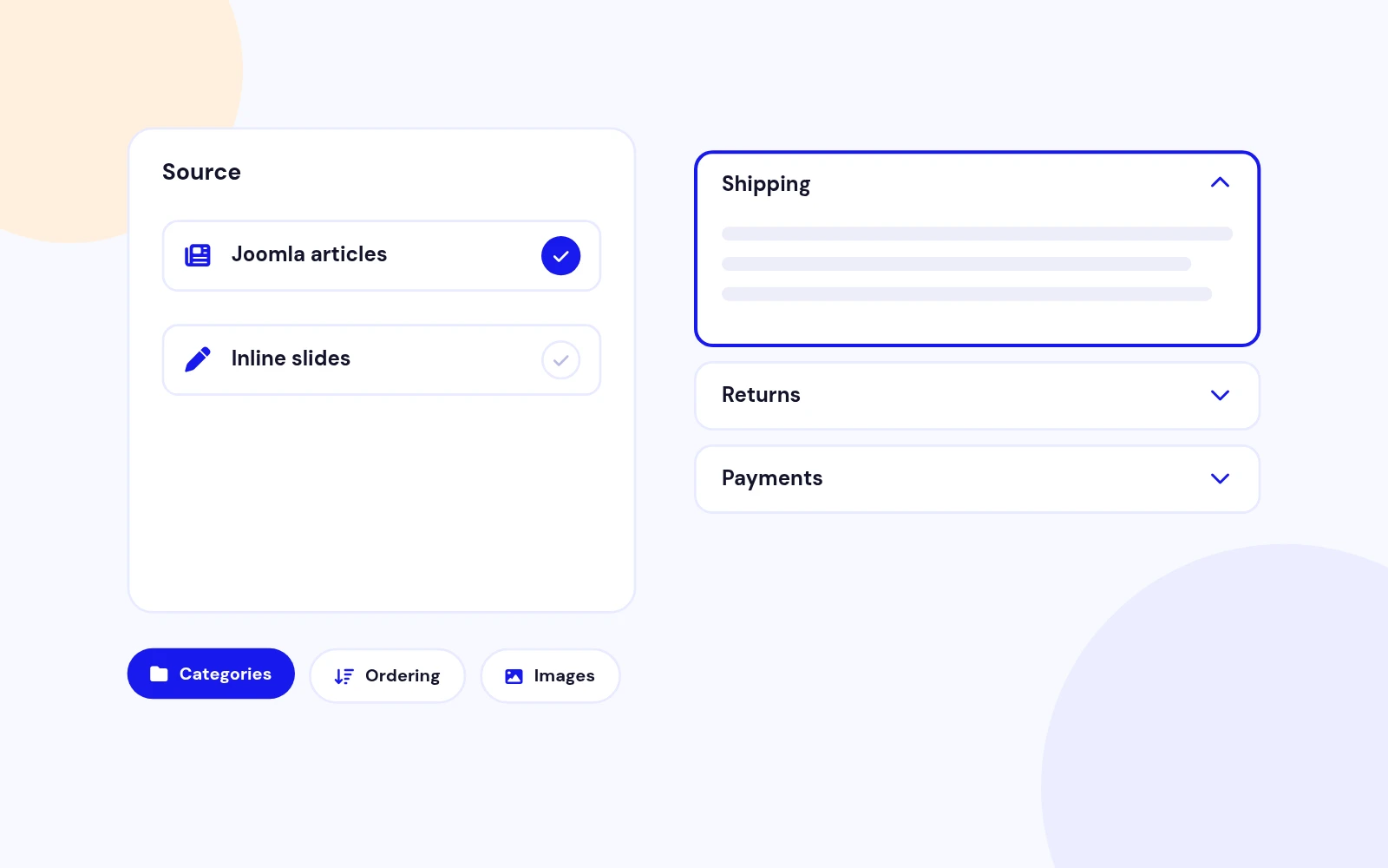 Articles or Custom Slides