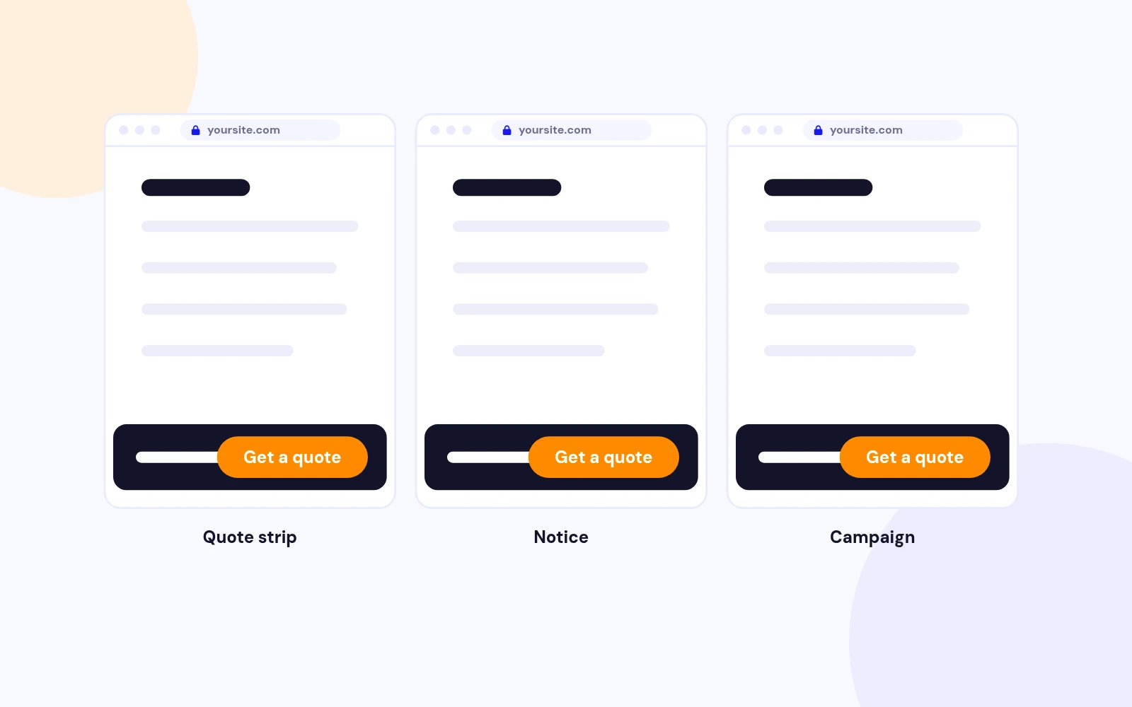 Keep Sign-Ups and Quotes in Reach