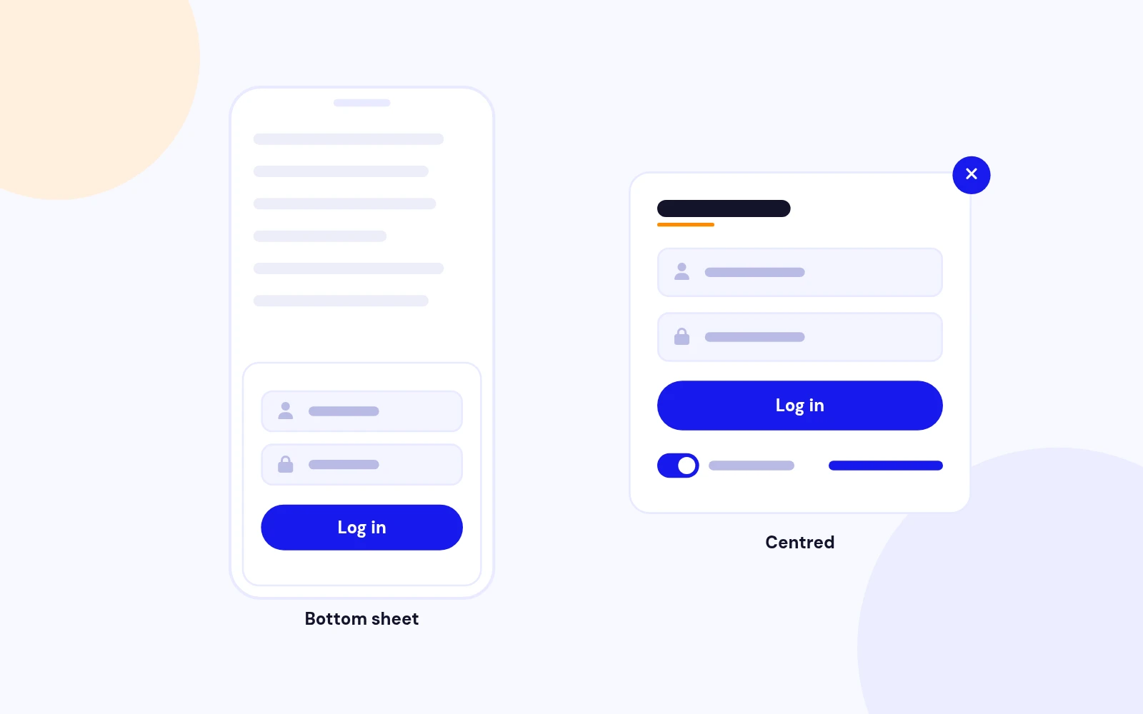 An App-Like Login on Phones