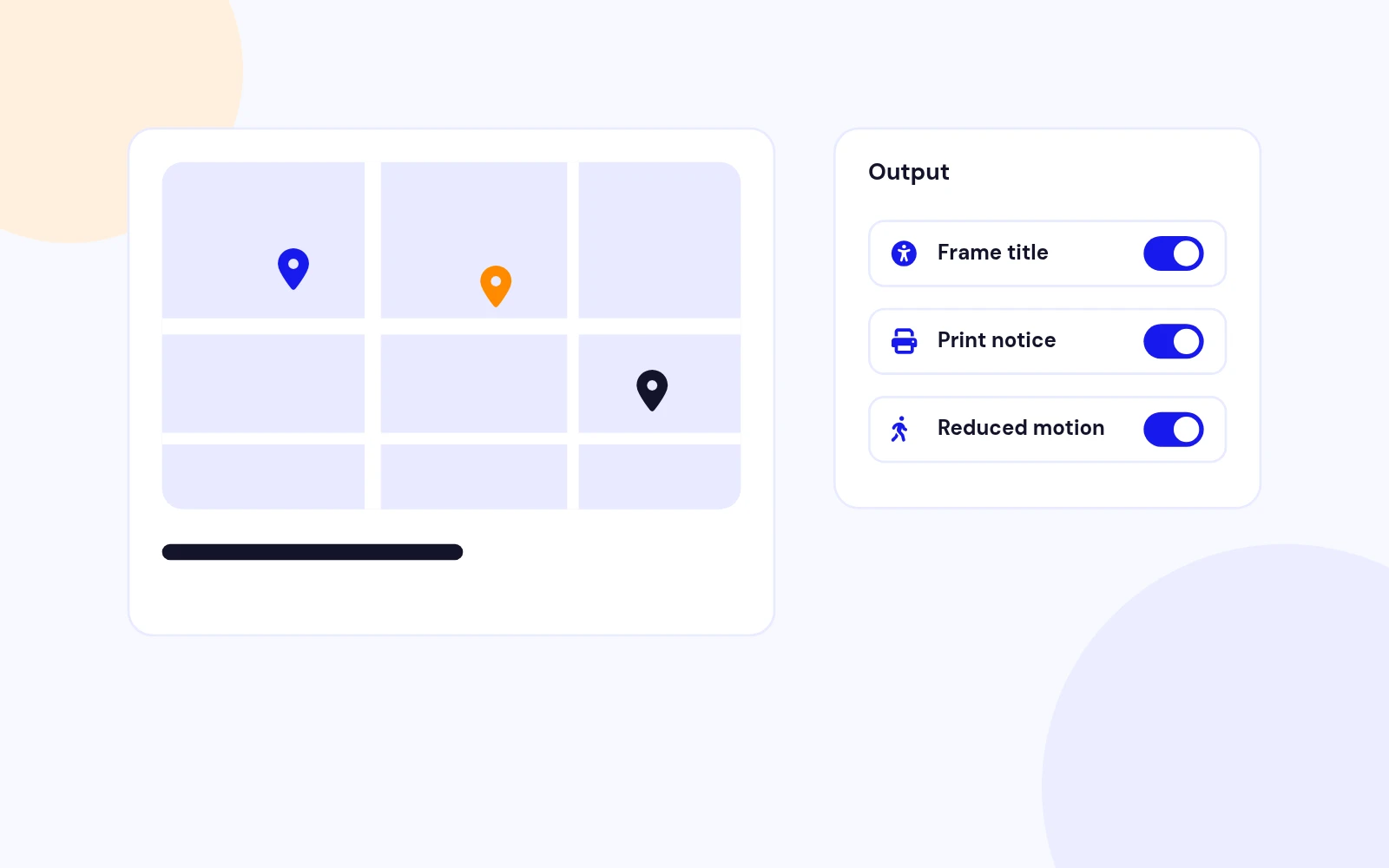 Accessible Maps
