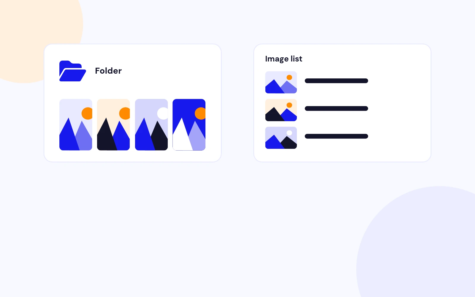 Use a Folder or Pick Images