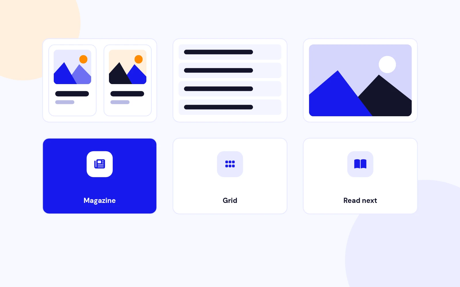 Layouts for Any Page