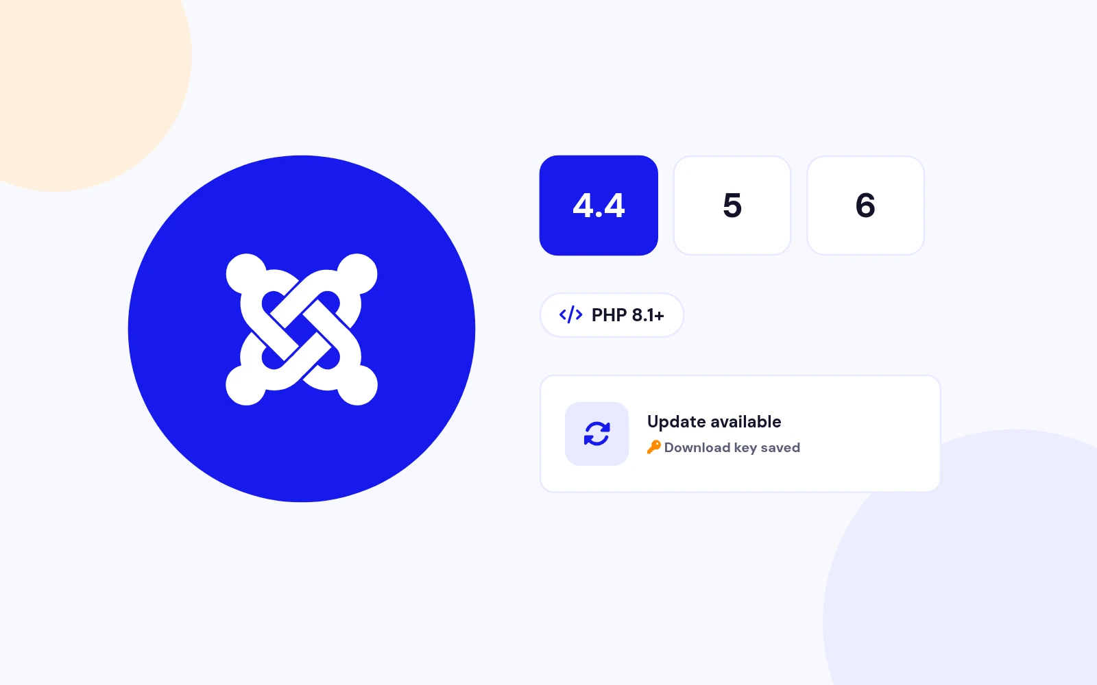 Joomla 4.4, 5 and 6