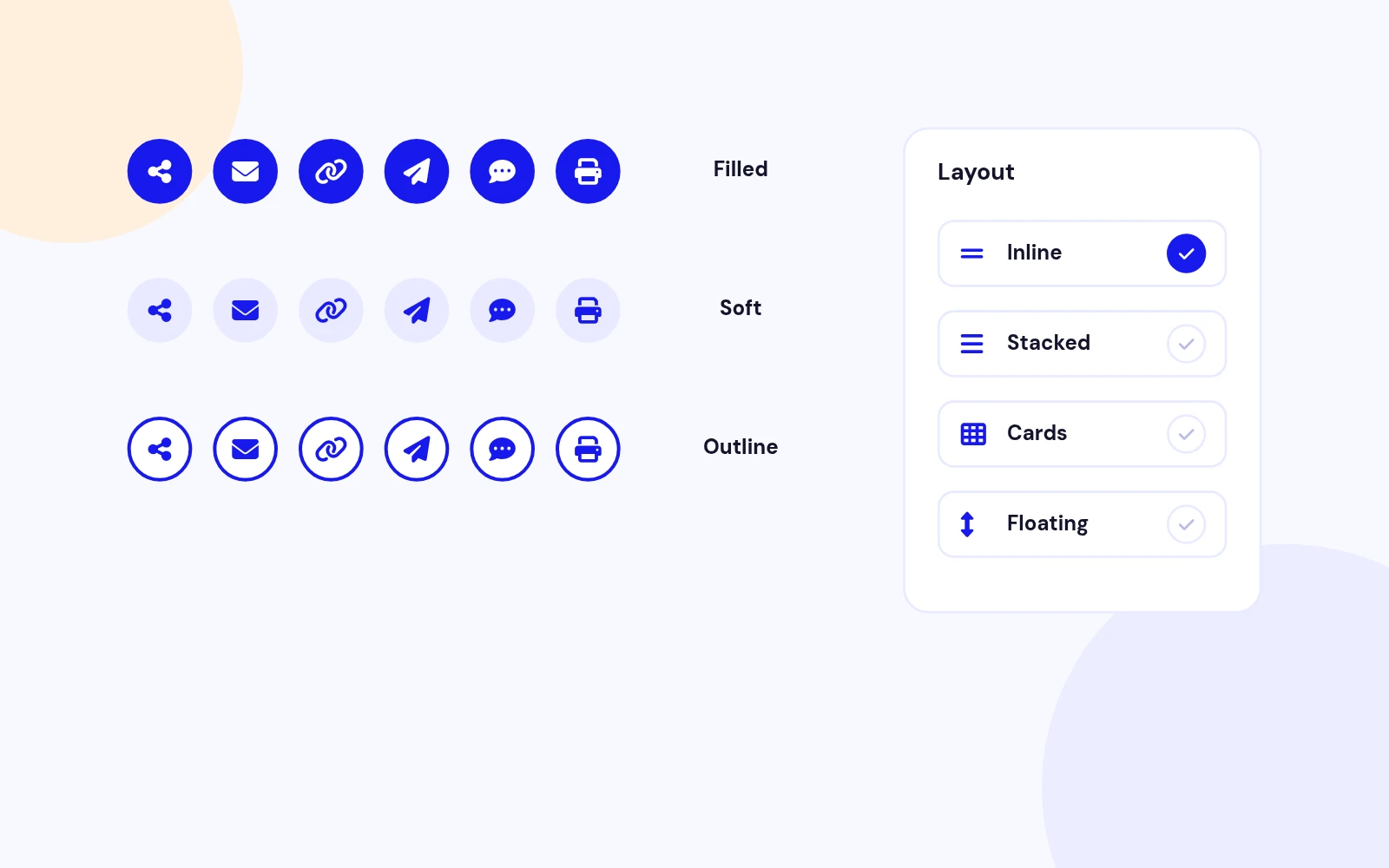 Layouts and Styles Built In