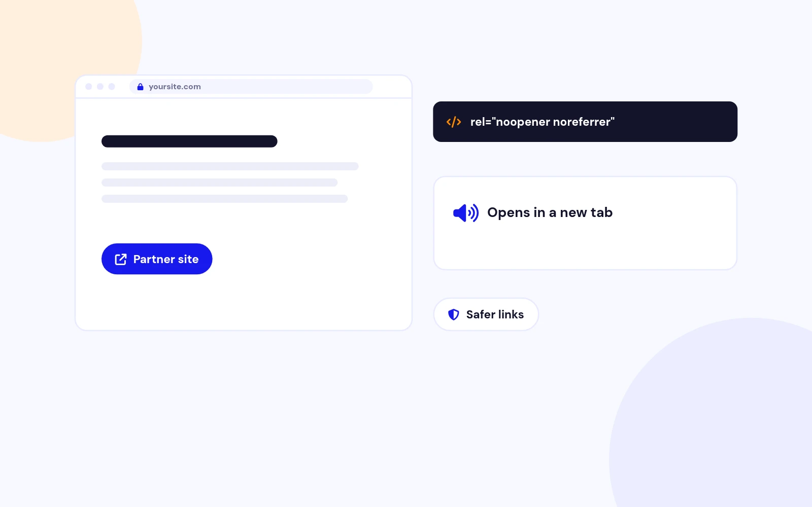 Safer Links That Open New Tabs