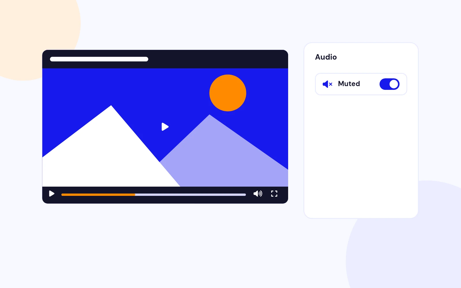 Mute Videos by Default