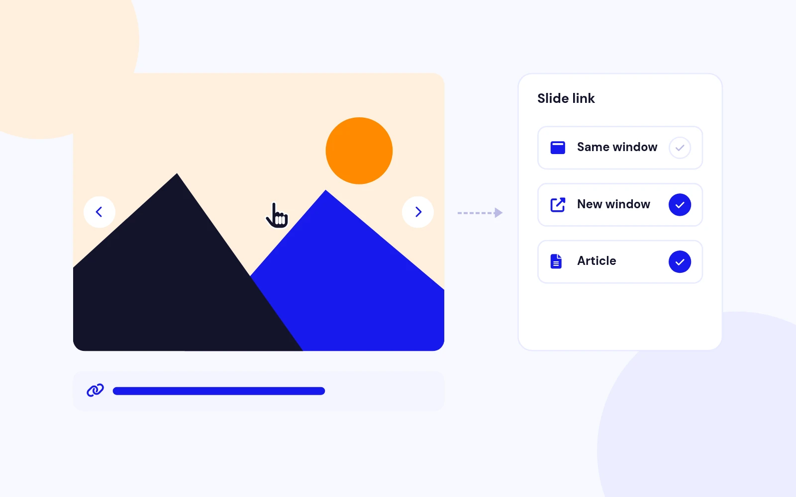 Every Slide Can Drive a Click