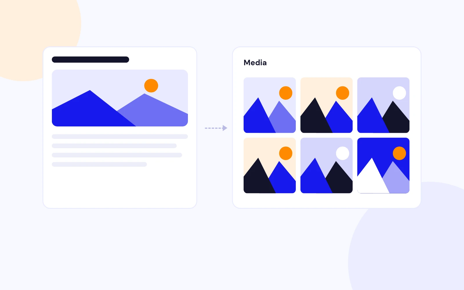 Images Come Along Automatically