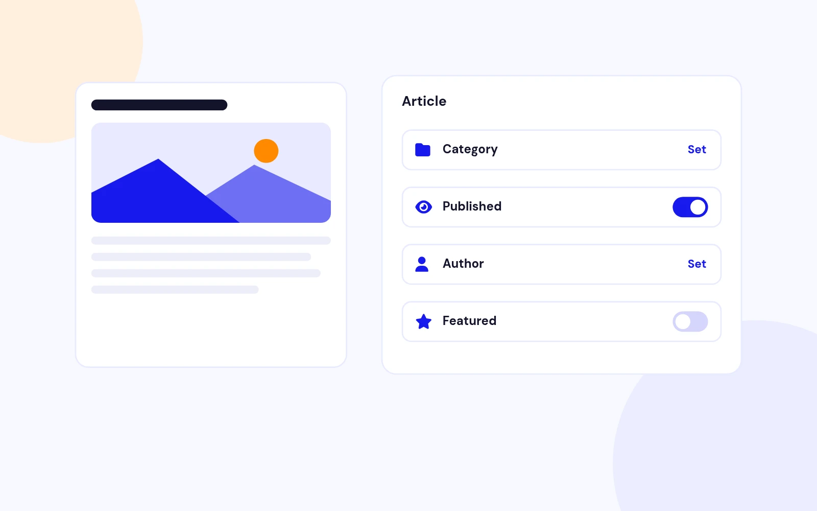 Articles Set Up Your Way