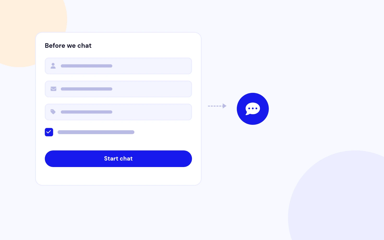 Qualify Leads Before the Chat