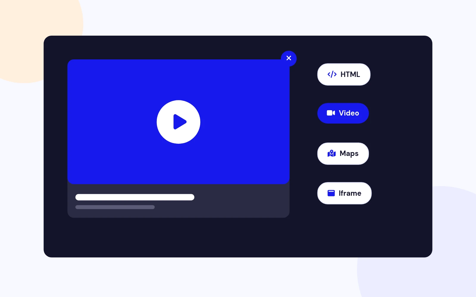 Video, Maps and More in One Lightbox