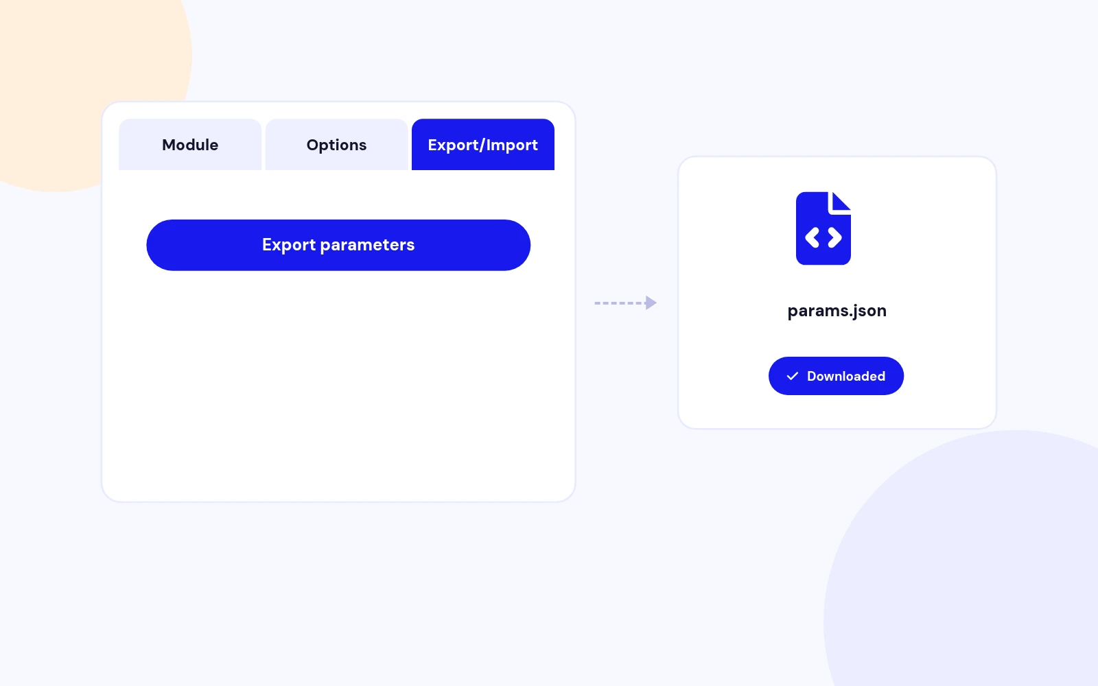 Export Module Settings in One Click