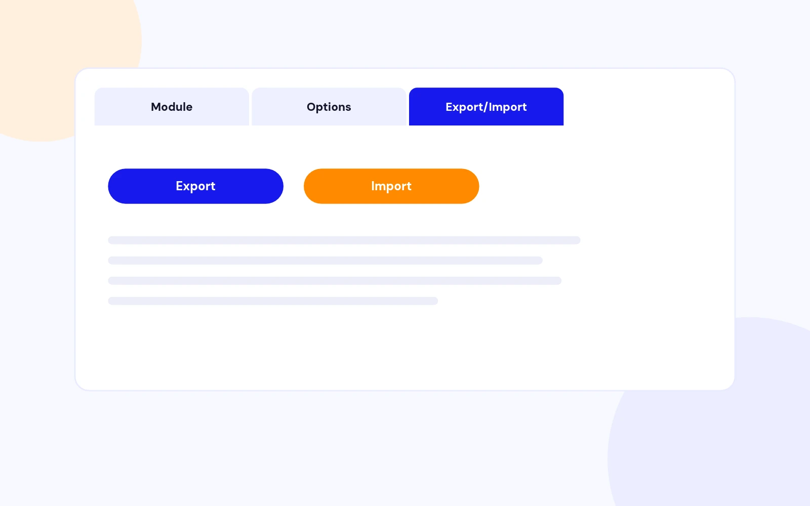 Right Inside the Module Editor