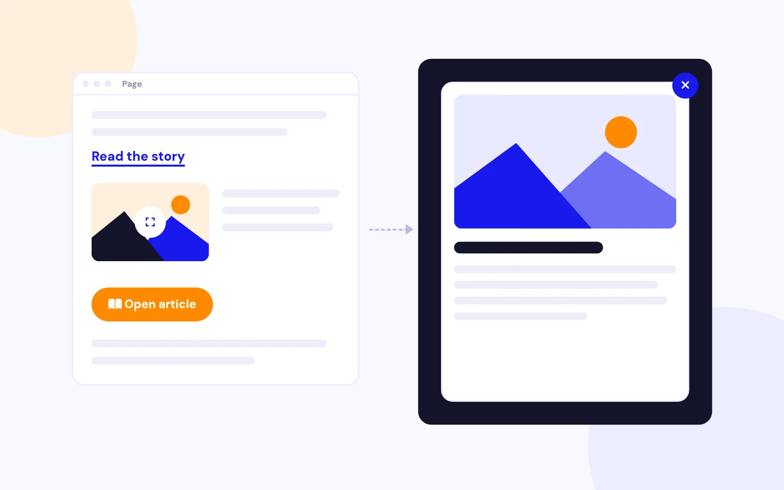 Open Any Article in a Popup