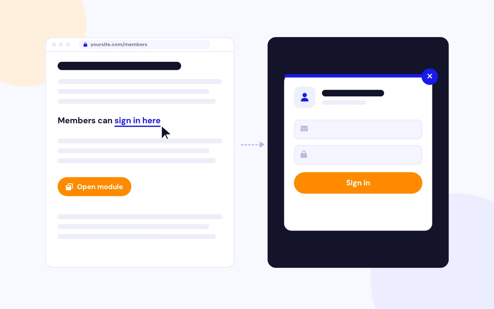 Pop Up Any Module on Any Page