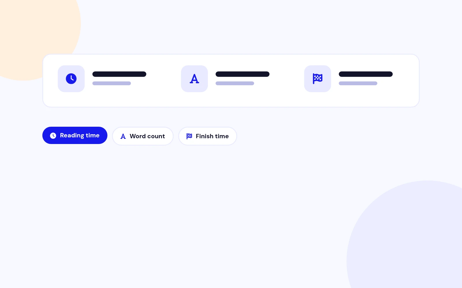 Time, Words and Progress