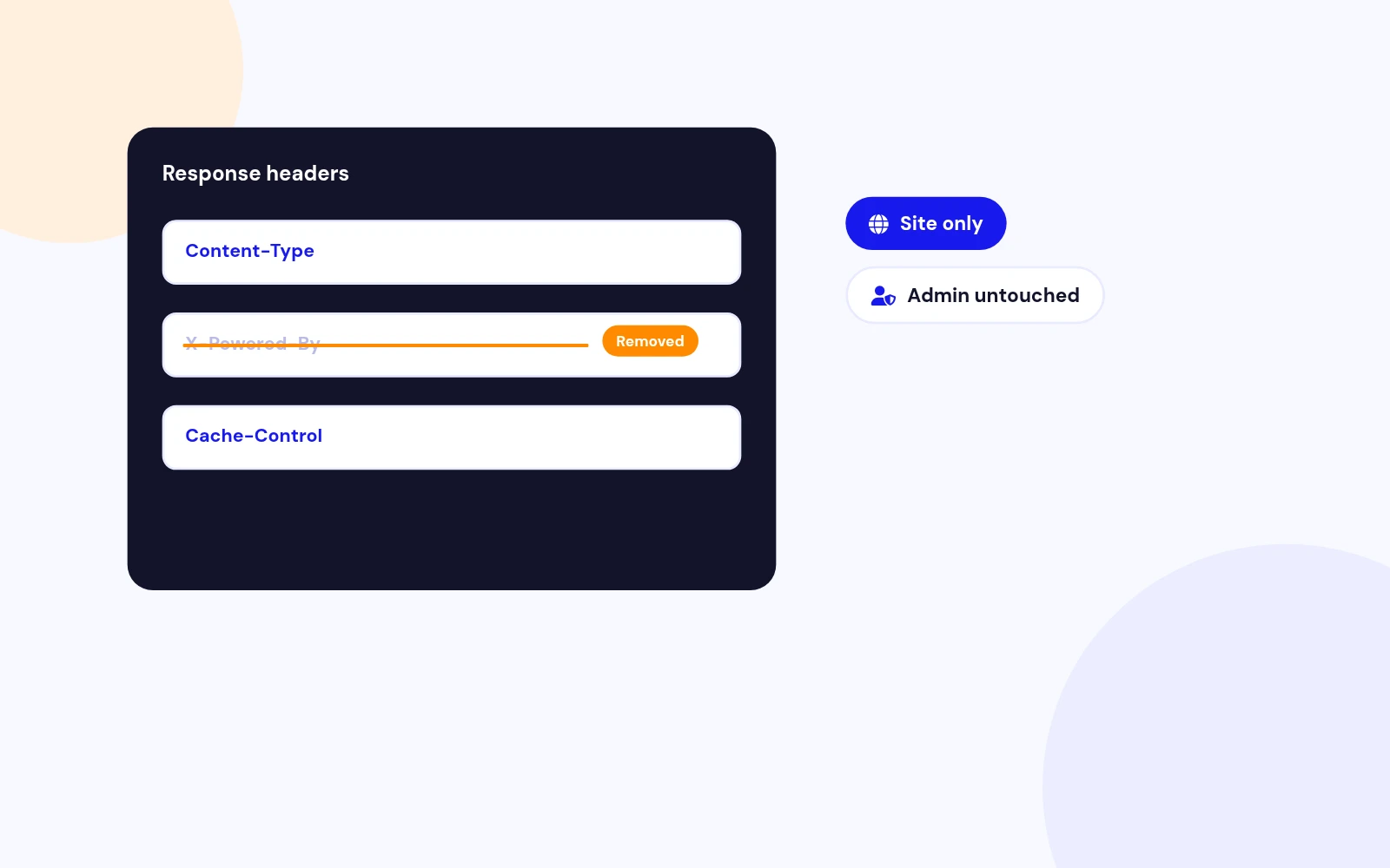 Clean Up Server Headers