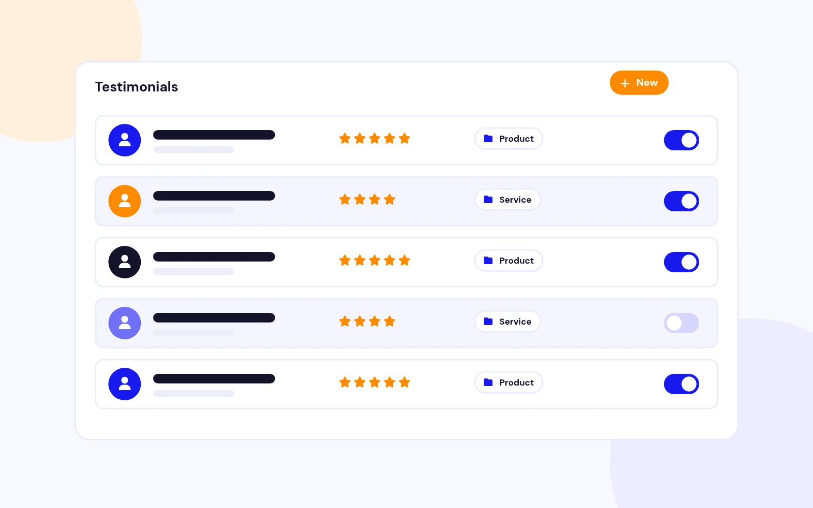 Manage Every Testimonial in One Place