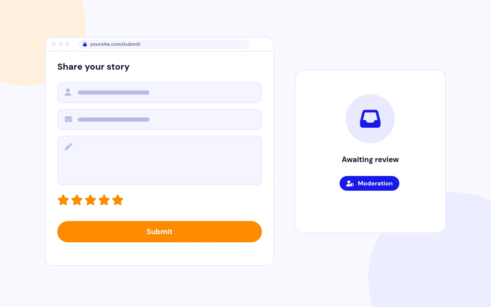 Let Customers Submit Testimonials