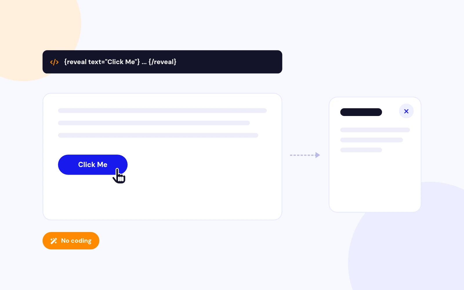 Create a Popup in One Line