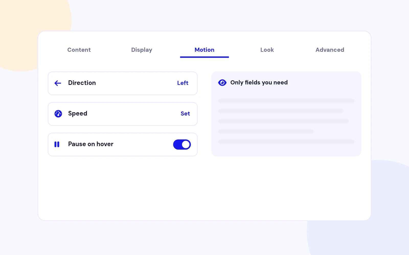 Settings You Can Find