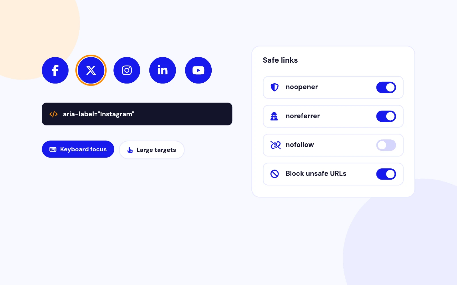 Safe Links Everyone Can Use