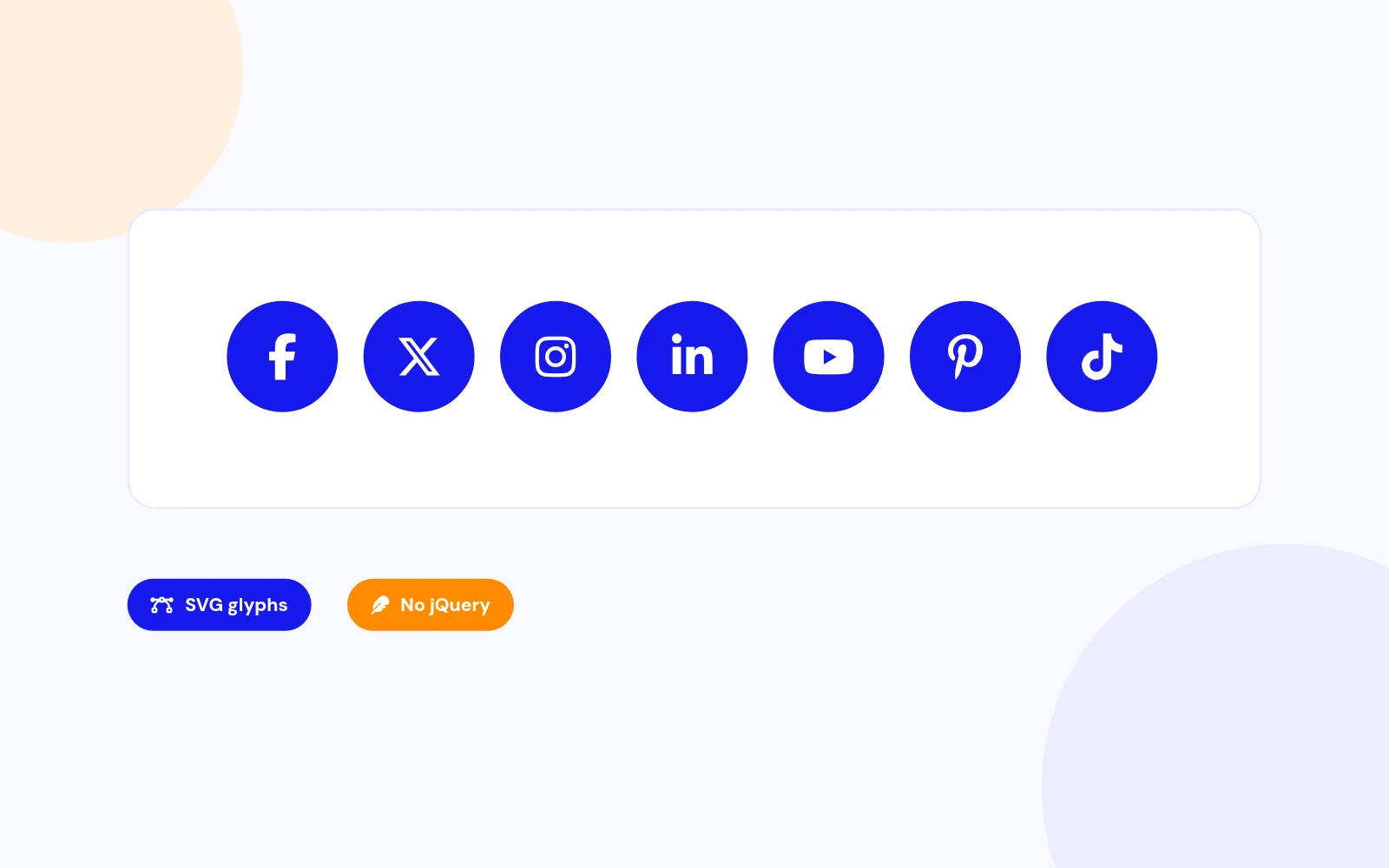 Modern Social Icons