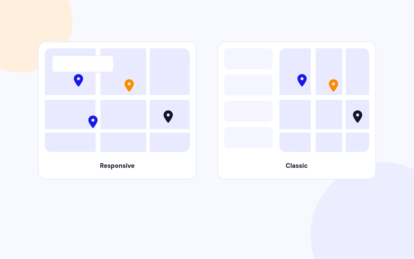 Responsive and Classic Layouts