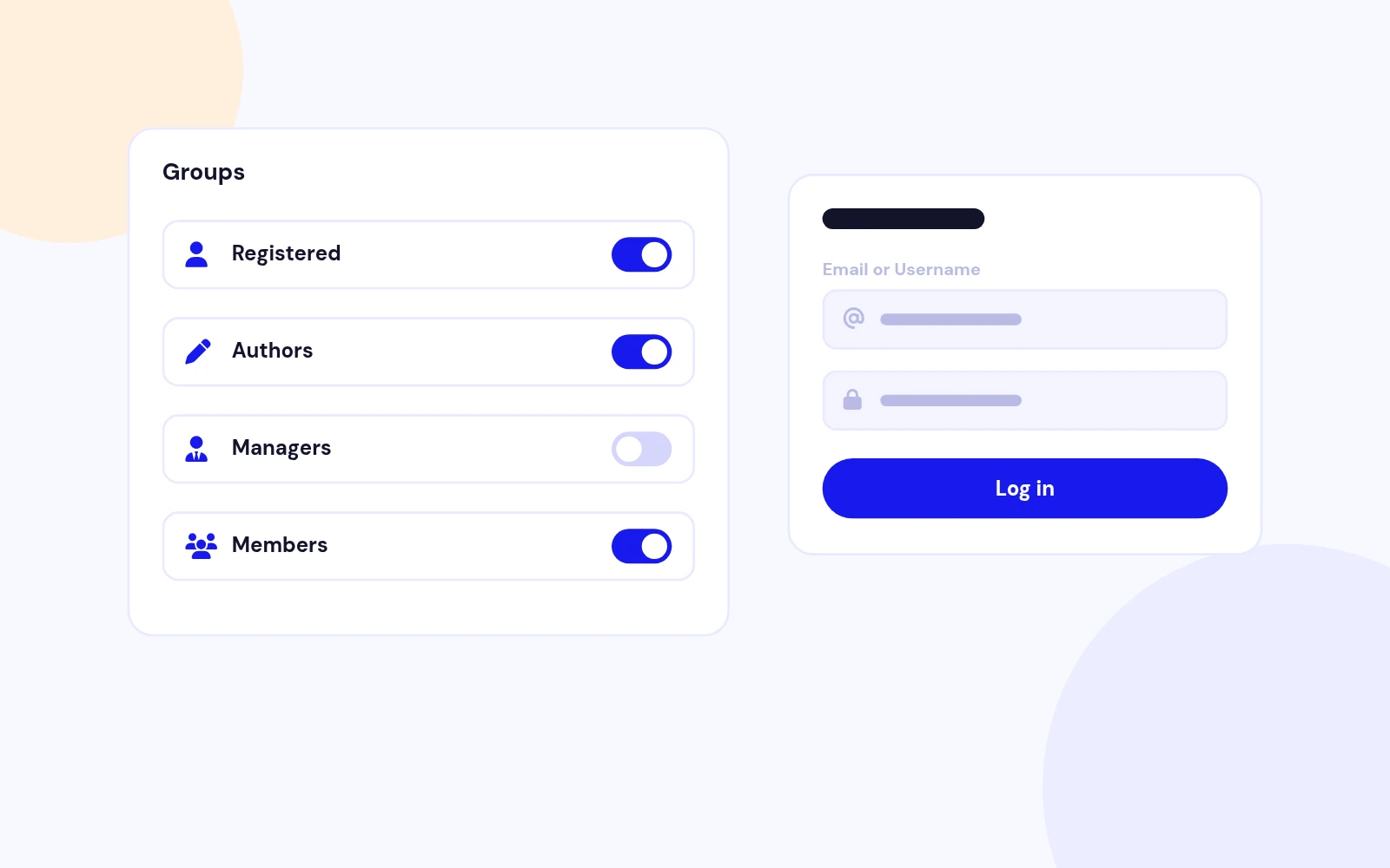 Choose Who Gets Email Login