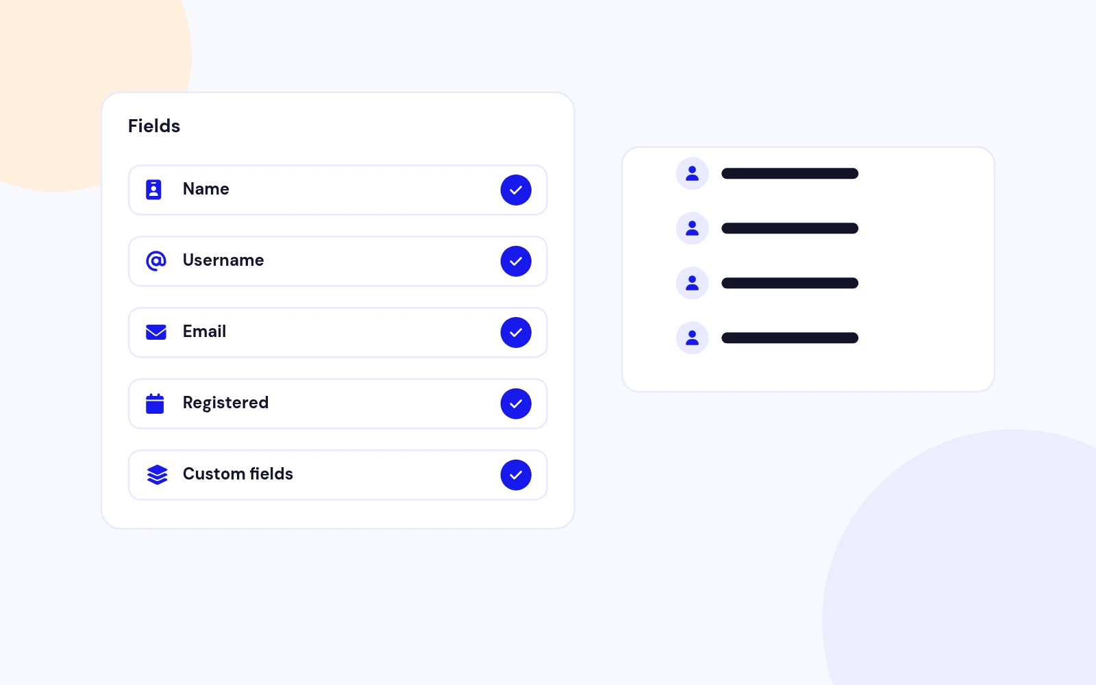 Export Exactly What You Need