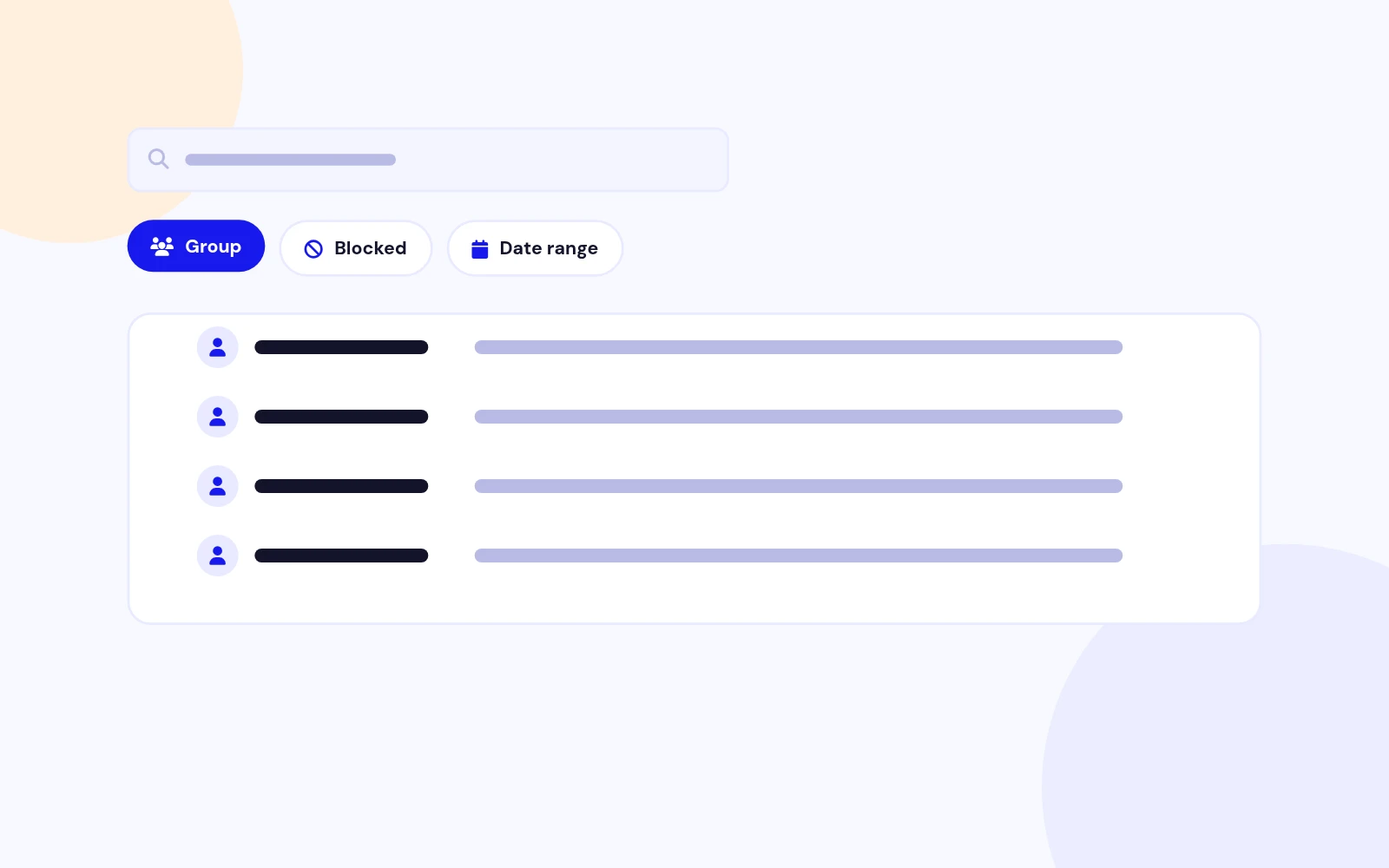 Export the Right Users