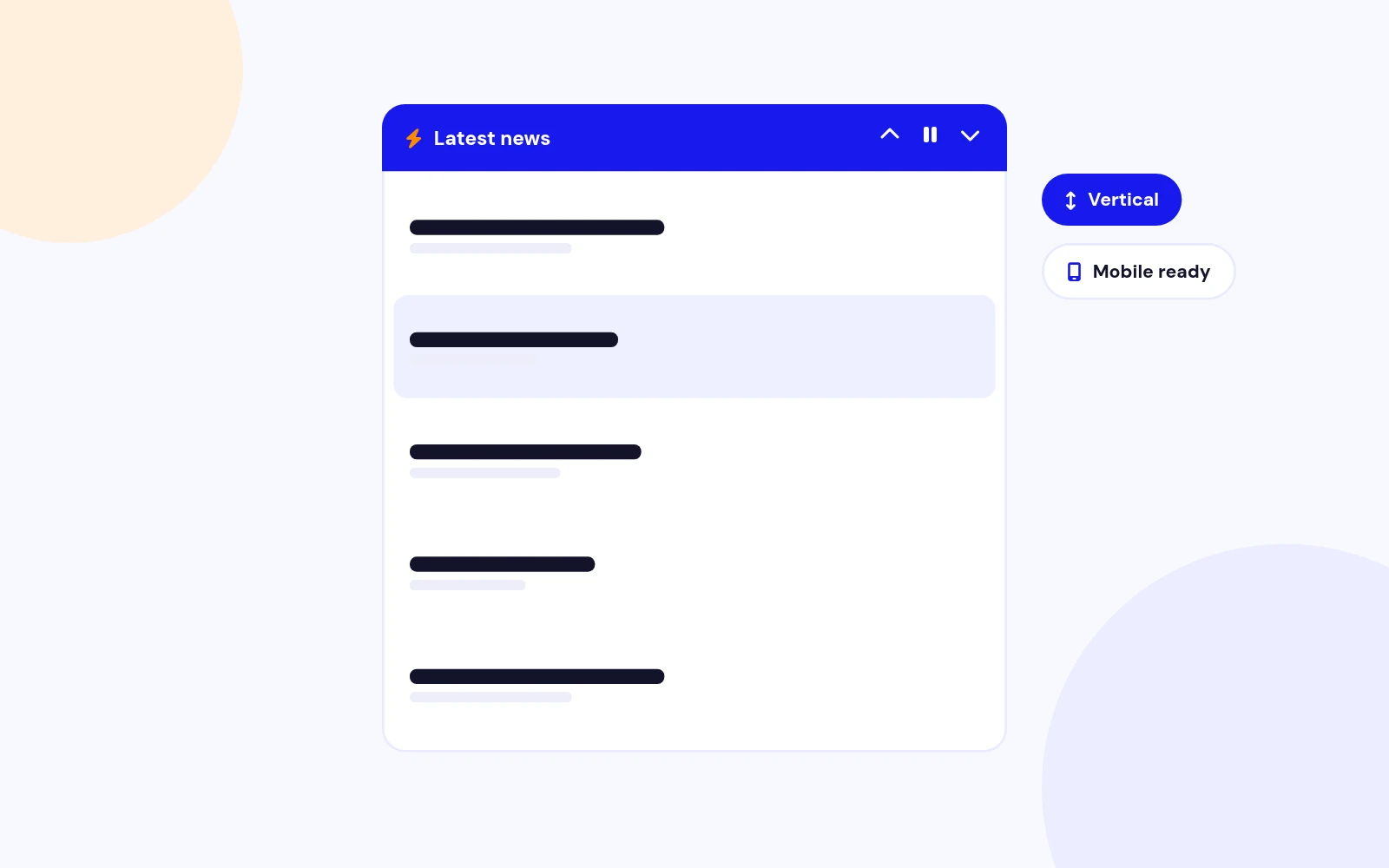 A Modern News Ticker in Minutes
