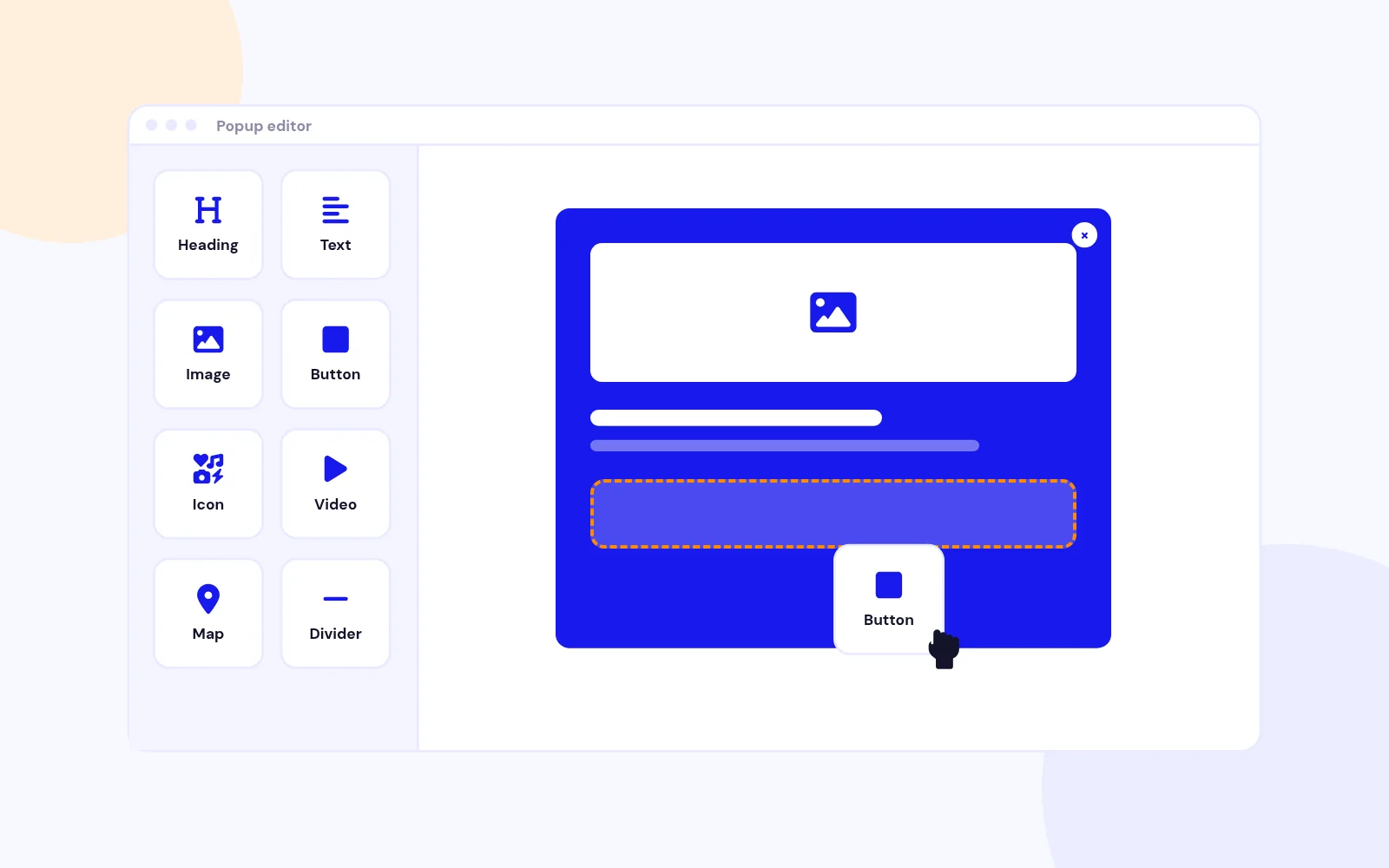 Design Popups Visually
