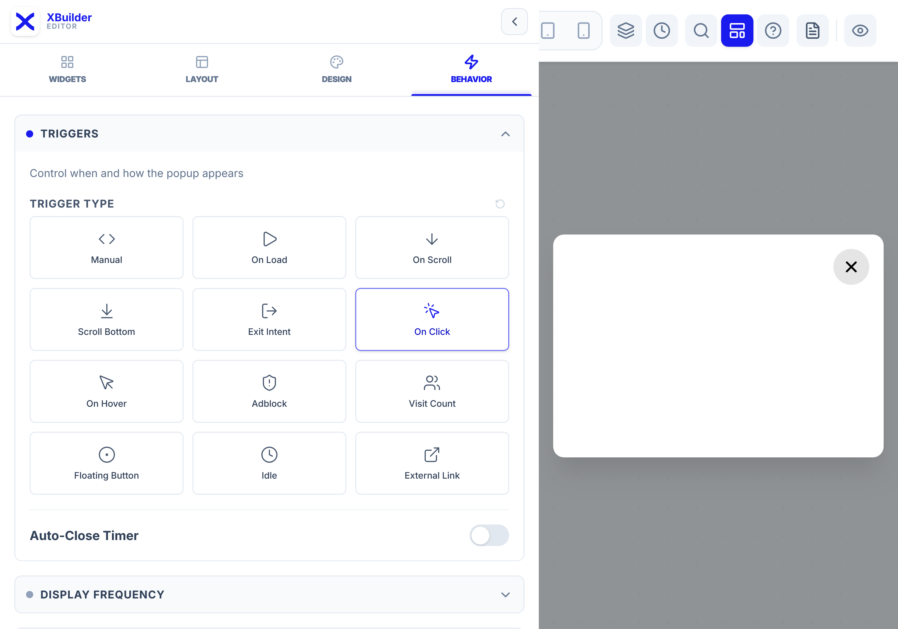 Smart Display Triggers